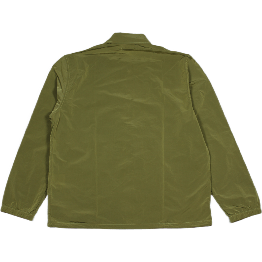 Blouson con zip verde tecnico