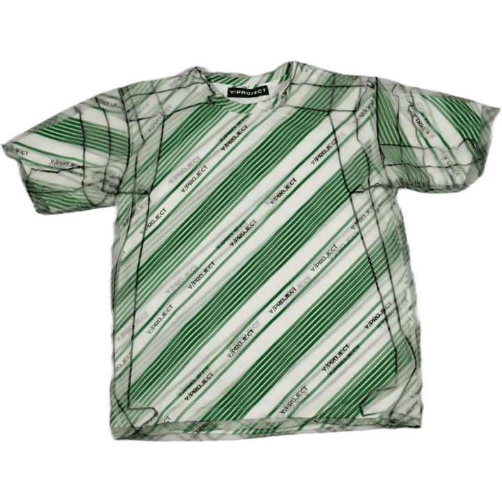 Maglietta cover stampata bianca