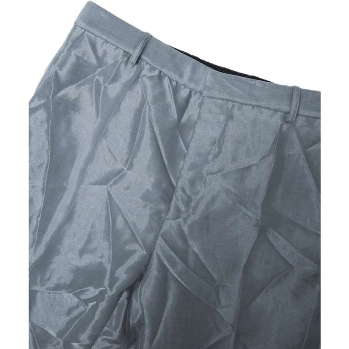 Maßgeschneiderte Organza-Hose Grau