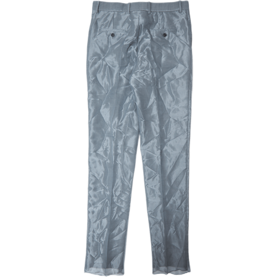 Maßgeschneiderte Organza-Hose Grau