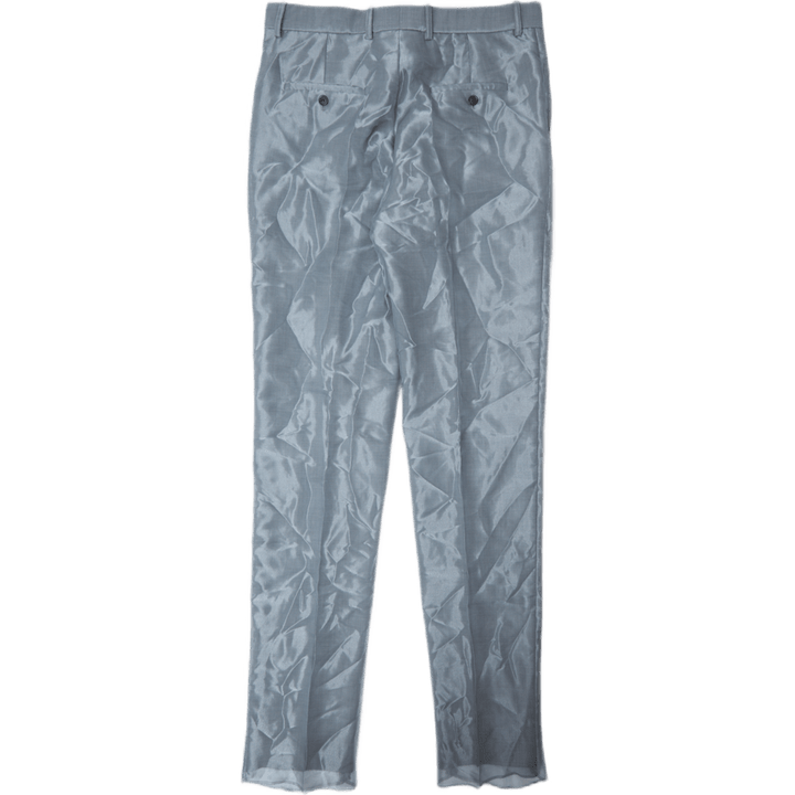 Maßgeschneiderte Organza-Hose Grau