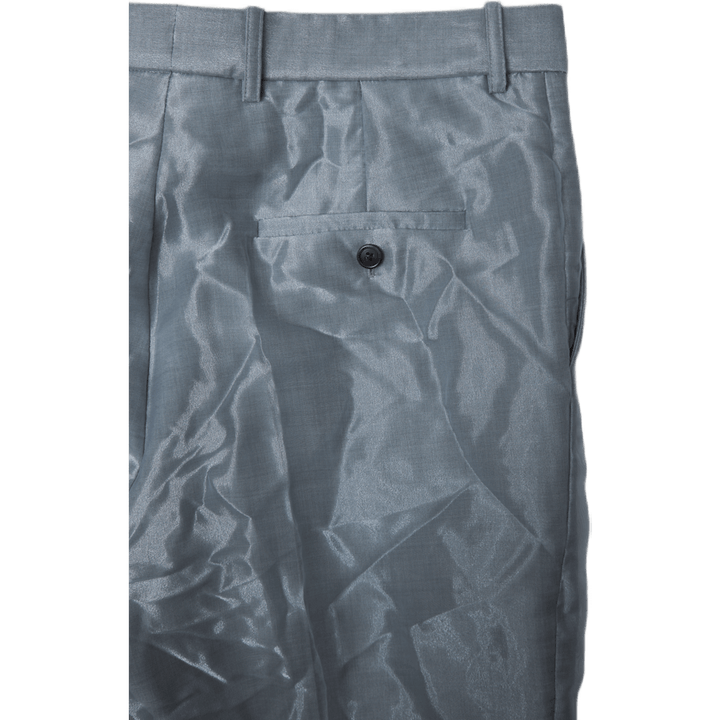 Maßgeschneiderte Organza-Hose Grau