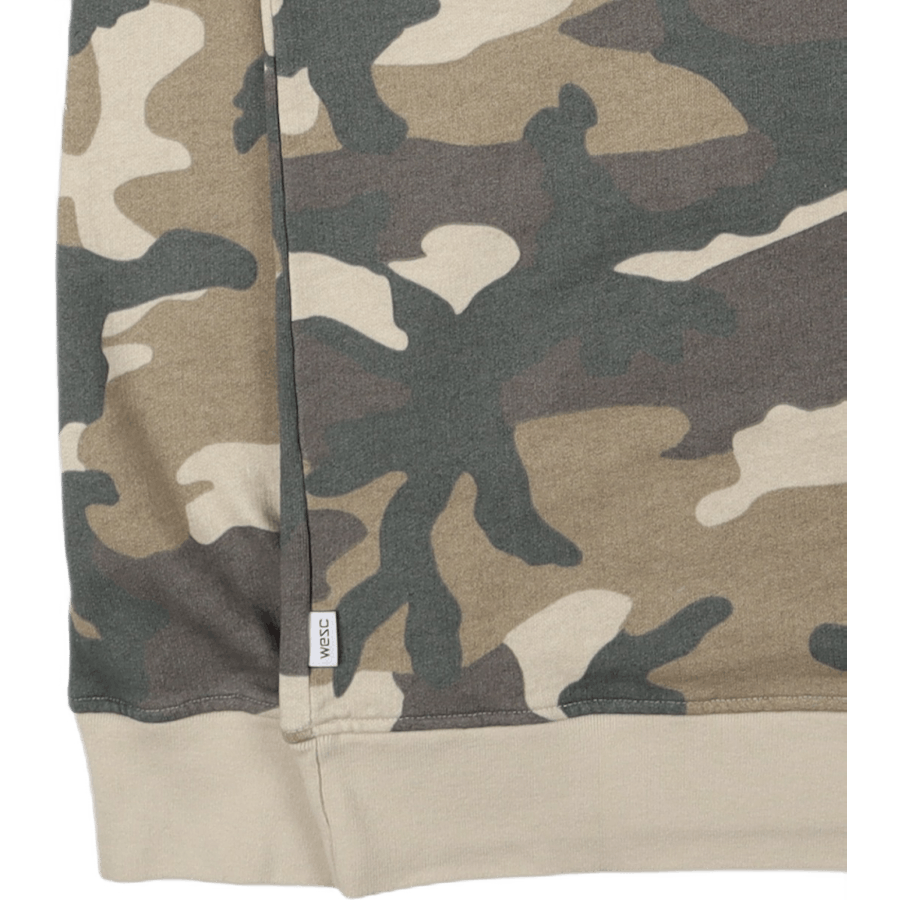 Mike Camo Sweatshirt mit Kapuze Multi