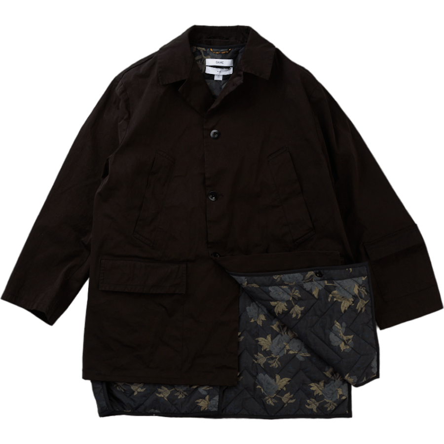 2-lags Documenta Coat Black