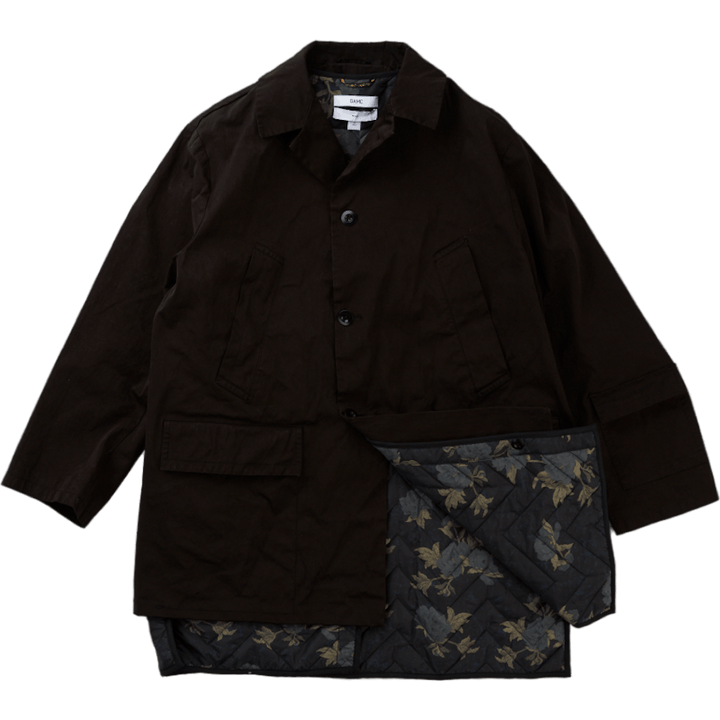 2-lags Documenta Coat Black
