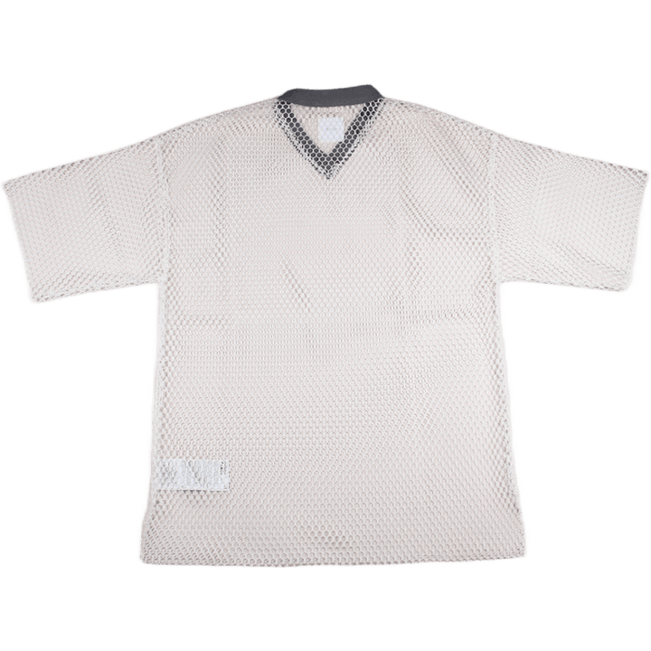Camicia con scollo a V illusion White