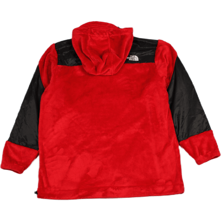 Kk Gear Felpa con cappuccio in pile rosso