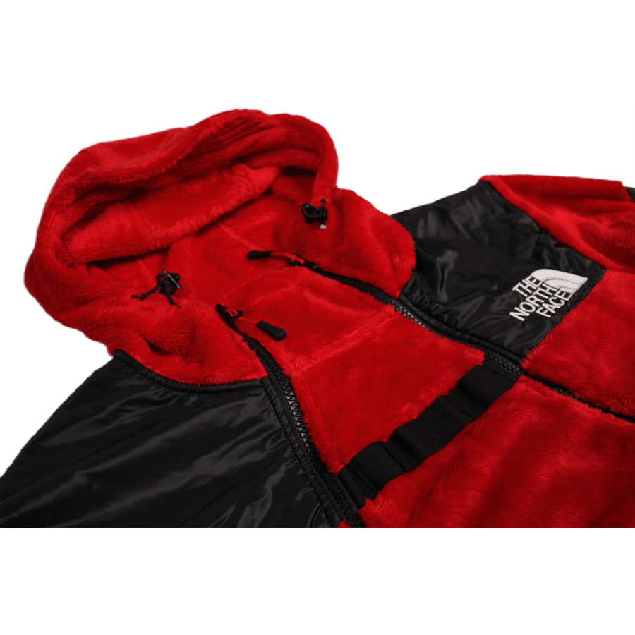 Kk Gear Felpa con cappuccio in pile rosso