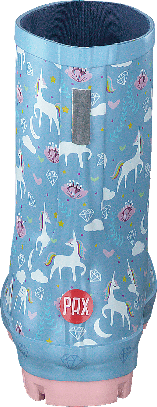 Licorne Bleu/multicolore