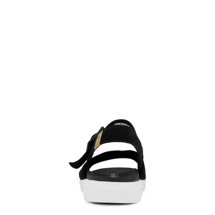 Sandale Wilesport en cuir nubuck noir