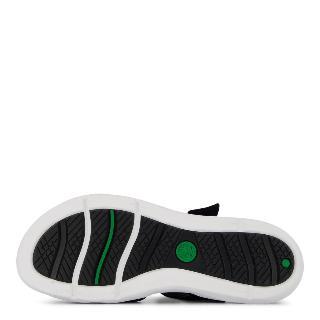 Sandale Wilesport en cuir nubuck noir