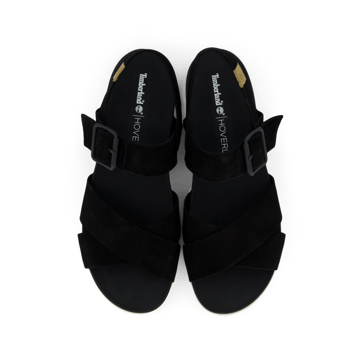 Sandale Wilesport en cuir nubuck noir