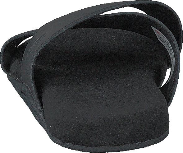 Seatonbay Crossstrapslide Schwarzes Leder