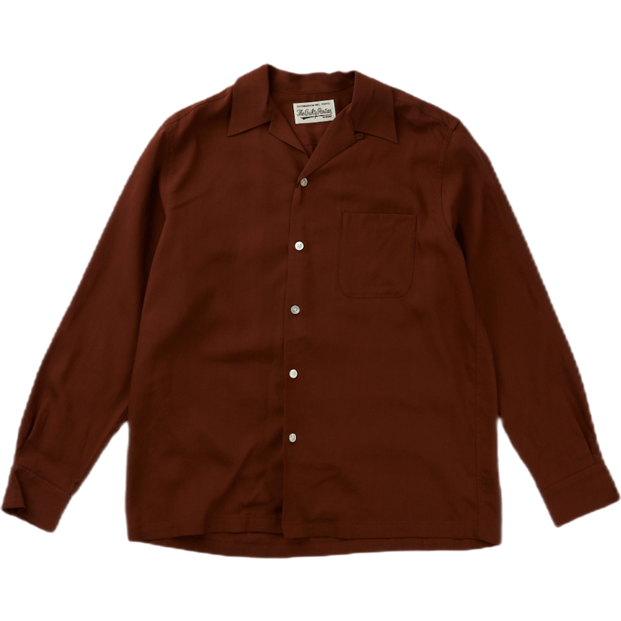 50's Hemd L/s ( Typ-2 ) Braun
