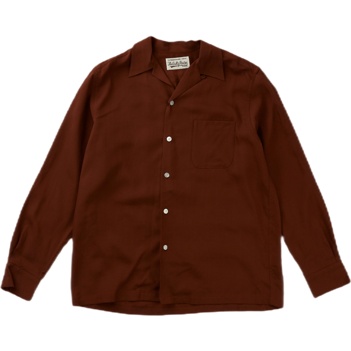 50's Hemd L/s ( Typ-2 ) Braun