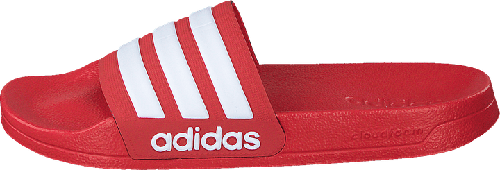 Adilette Shower Scarlet/ftwr Blanc/écarlate