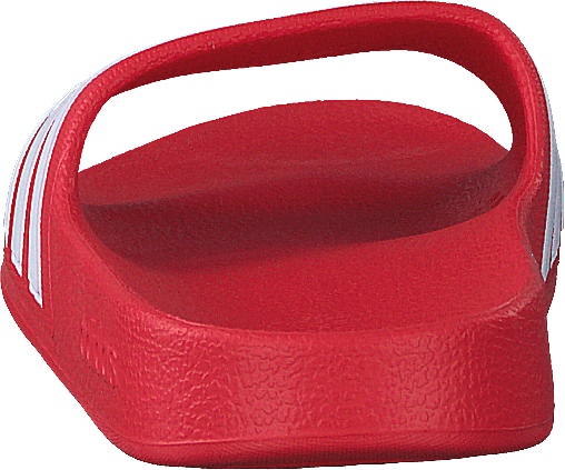 Claquettes Adilette Aqua pour enfants, rouge vif / blanc nuage / rouge vif