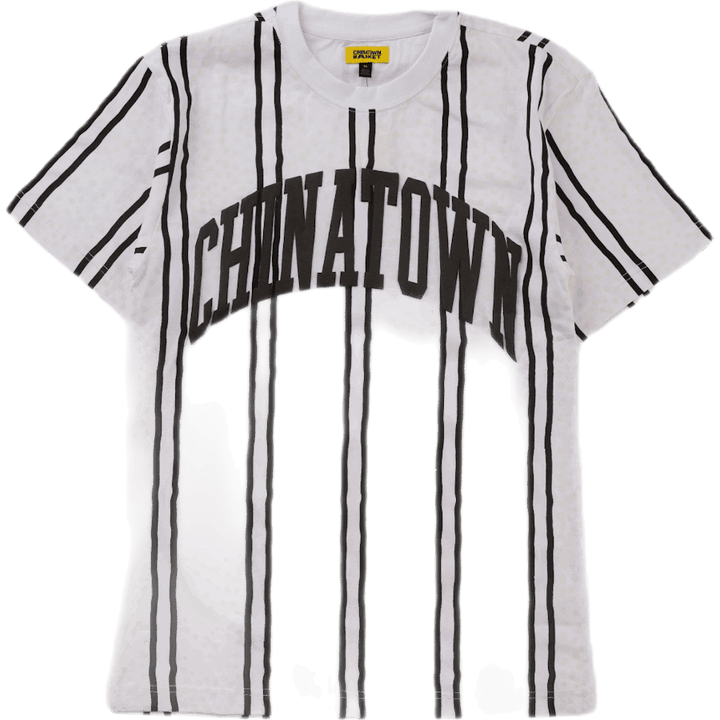 Uv Striped Tee Blanco