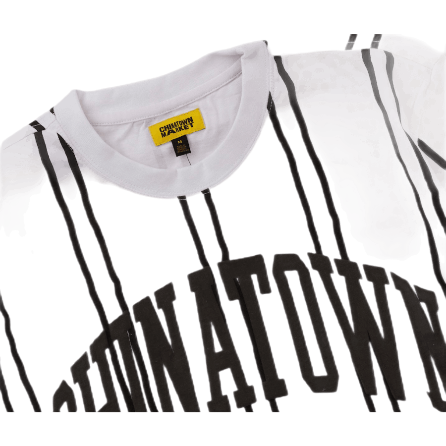 Uv Striped Tee Blanco