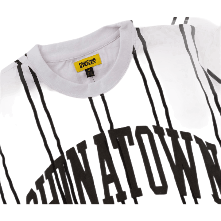 Uv Striped Tee Blanco