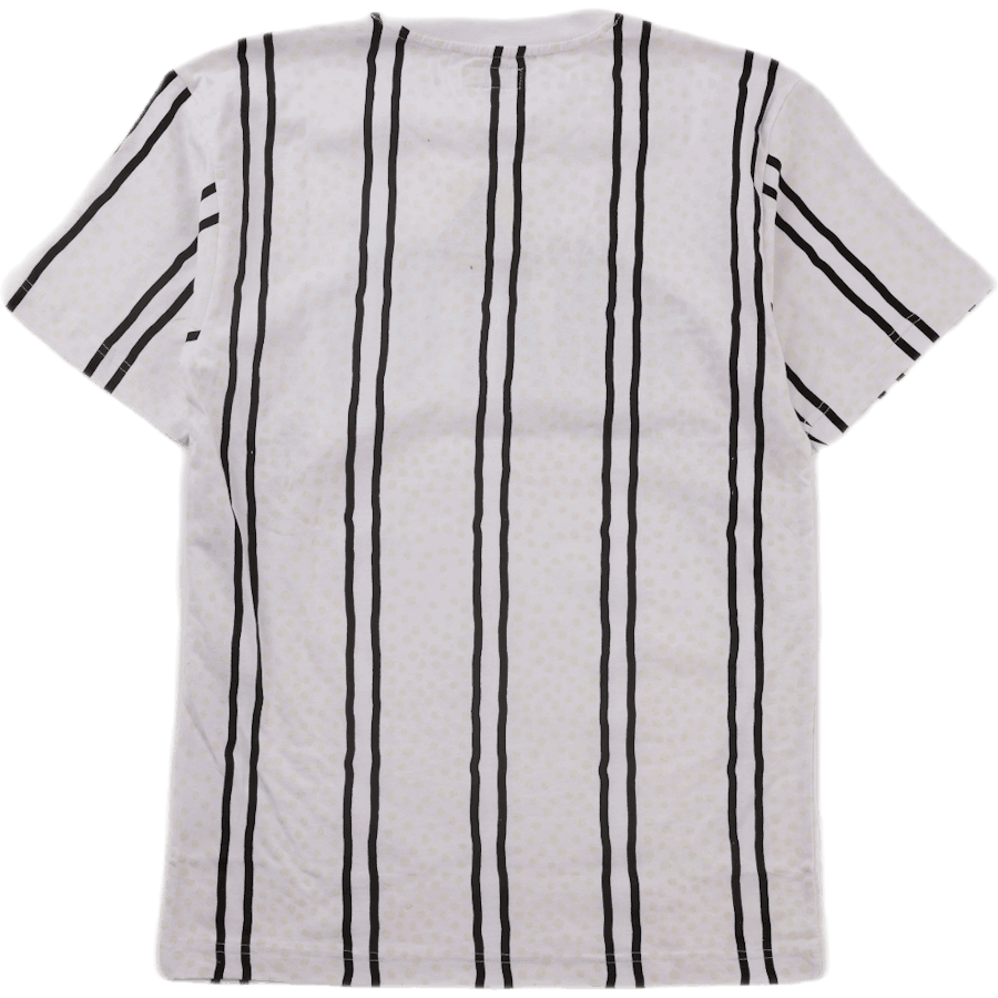 Uv Striped Tee Blanco