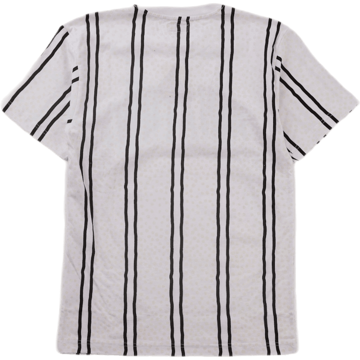 Uv Striped Tee Blanco