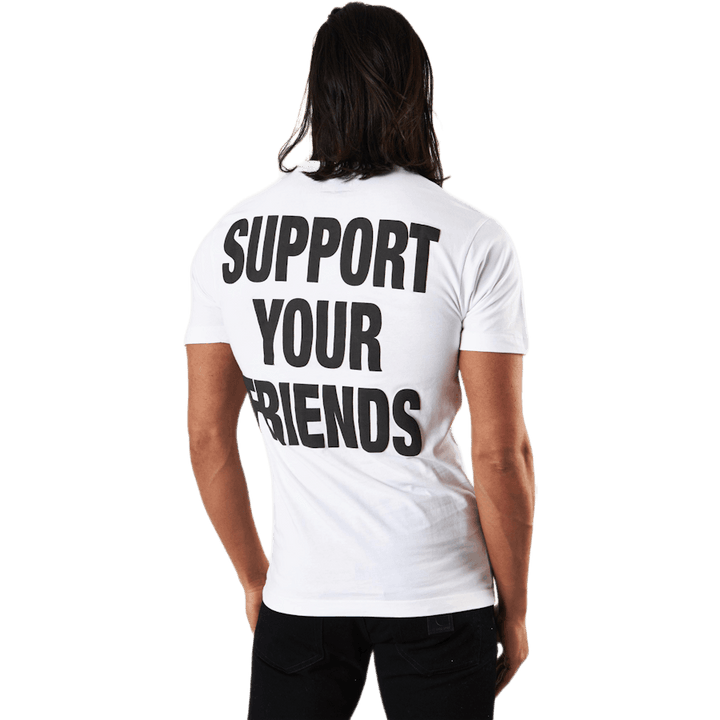 T-shirt Smiley Friends blanc