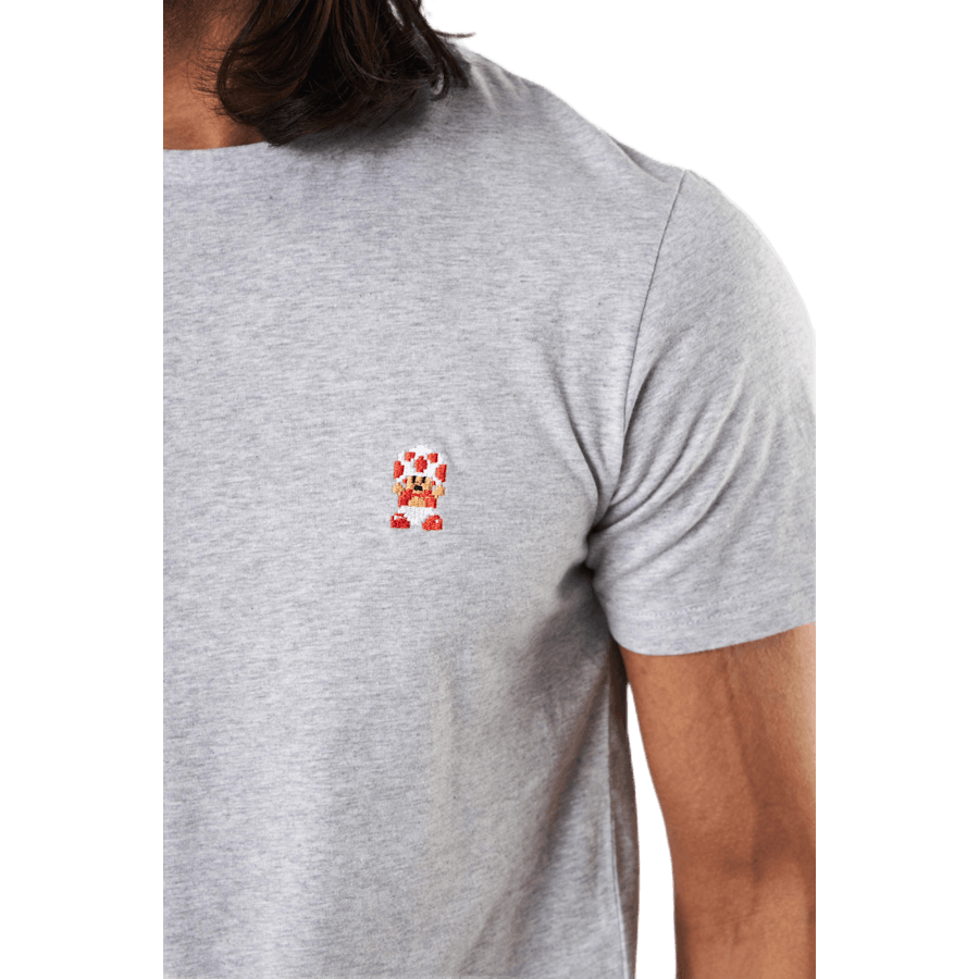 T-skjorte Stockholm Toad Grey Melange