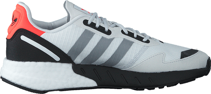 Zx 1K Boost J kristalno bela / srebrna kovinska / jedrna črna