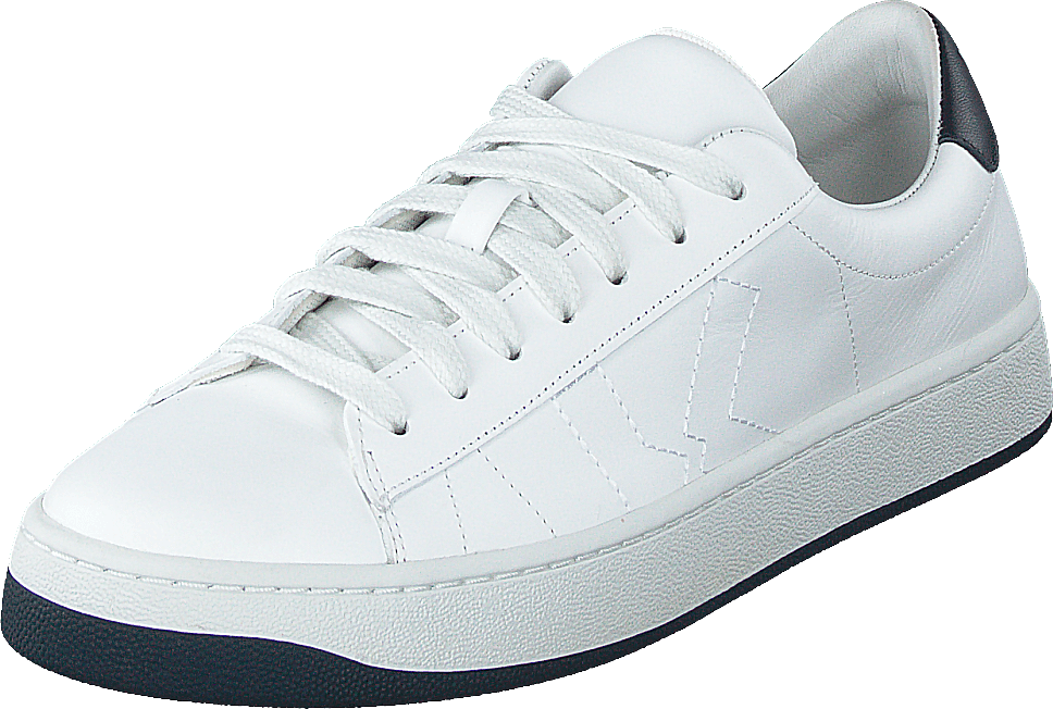 K-Logo Schnürsenkel Sneaker Marineblau