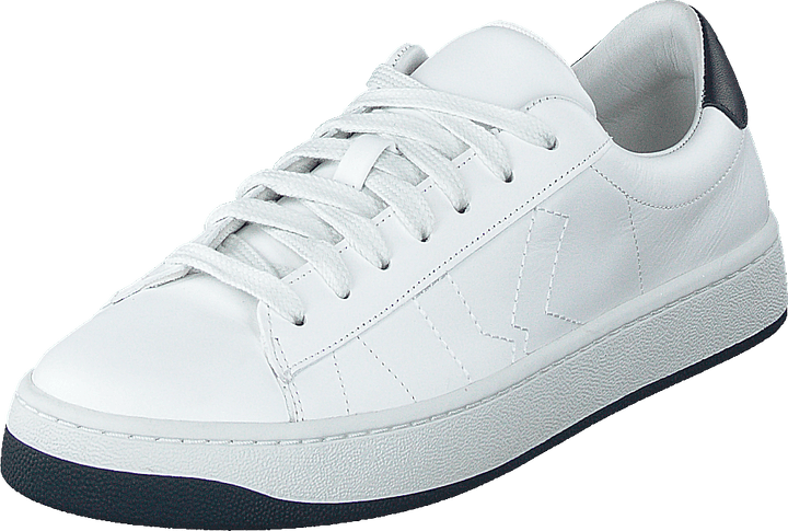 K-Logo Schnürsenkel Sneaker Marineblau