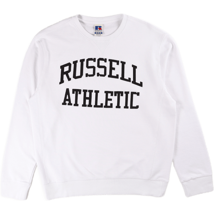 Iconic Tackle Twill Rundhalsausschnitt Weiß