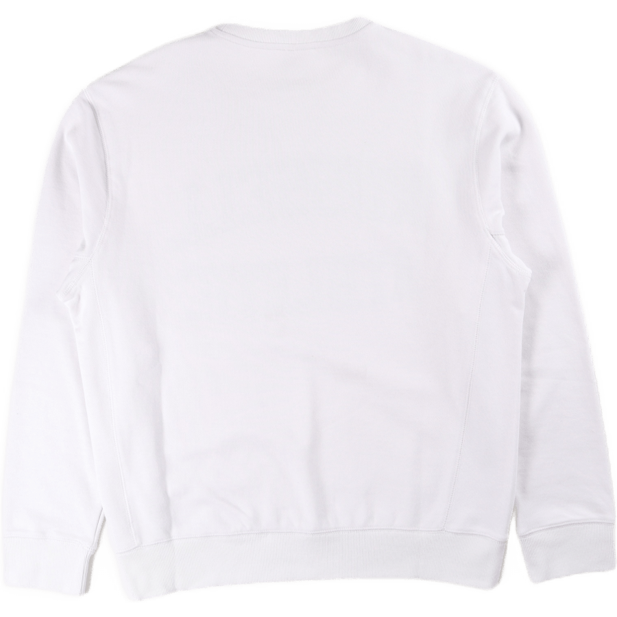 Iconic Tackle Twill Rundhalsausschnitt Weiß