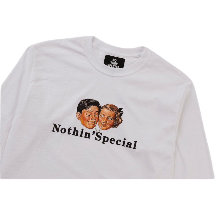 Enjoy pitkähihainen valkoinen