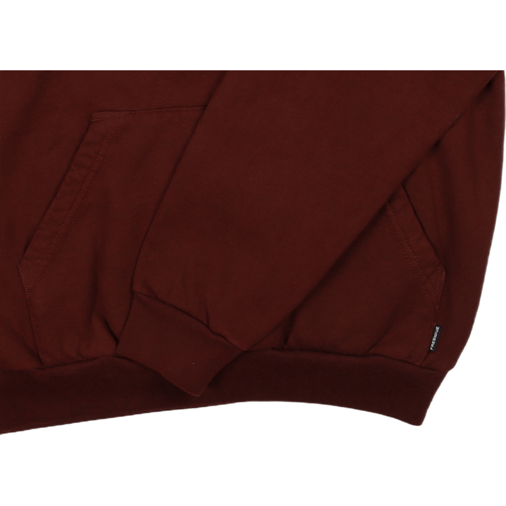 Harte Zeiten Kapuzenpulli Maroon