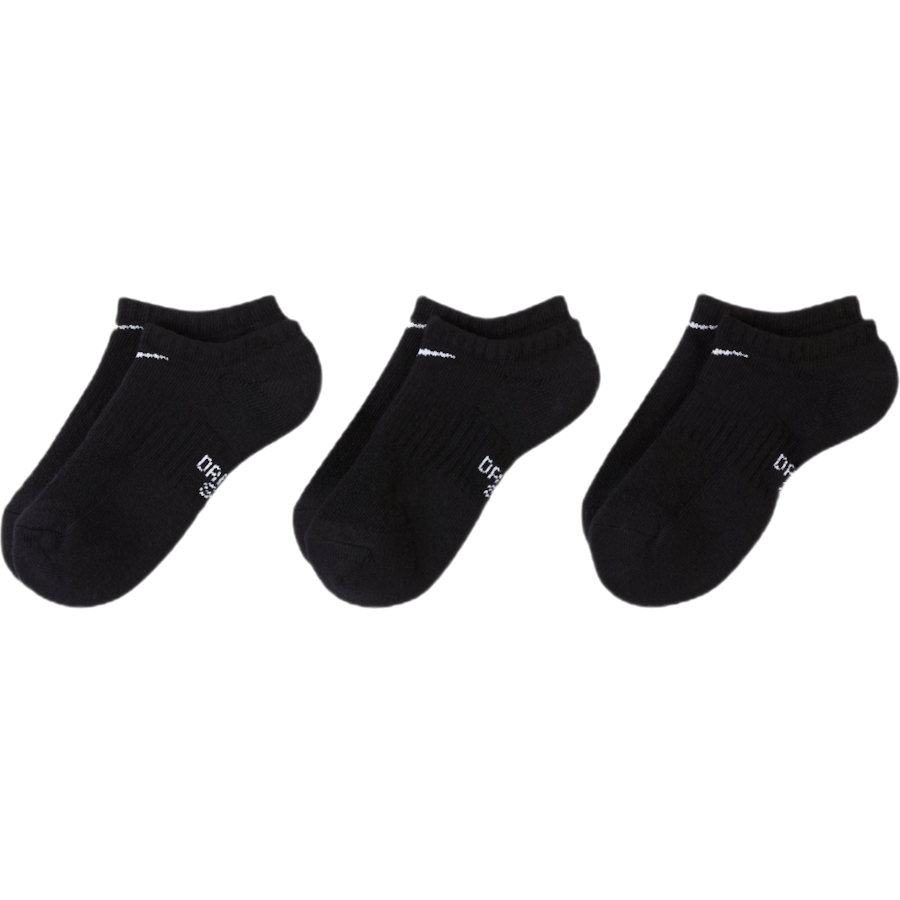 Calzini per bambini grandi (3 paia) nero/bianco