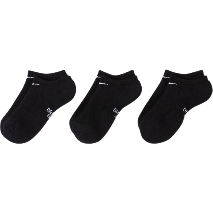 Calzini per bambini grandi (3 paia) nero/bianco