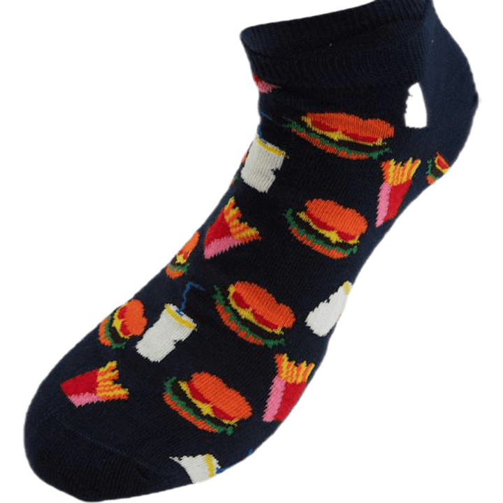2-pakning Junk Food Low Sock Multi