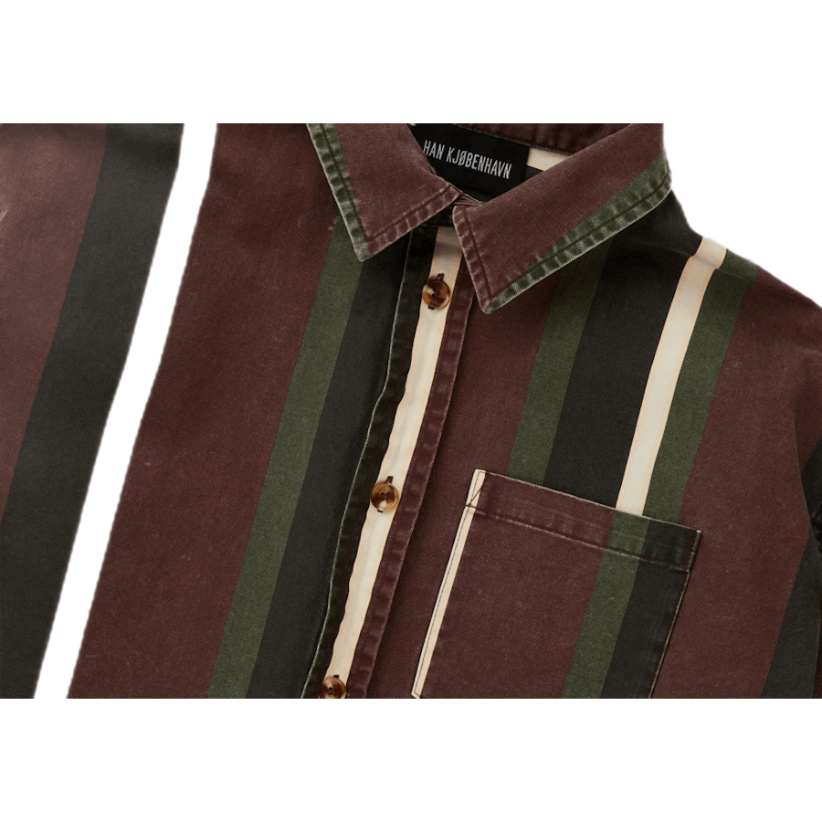 Poikaystävä paita tumma raita