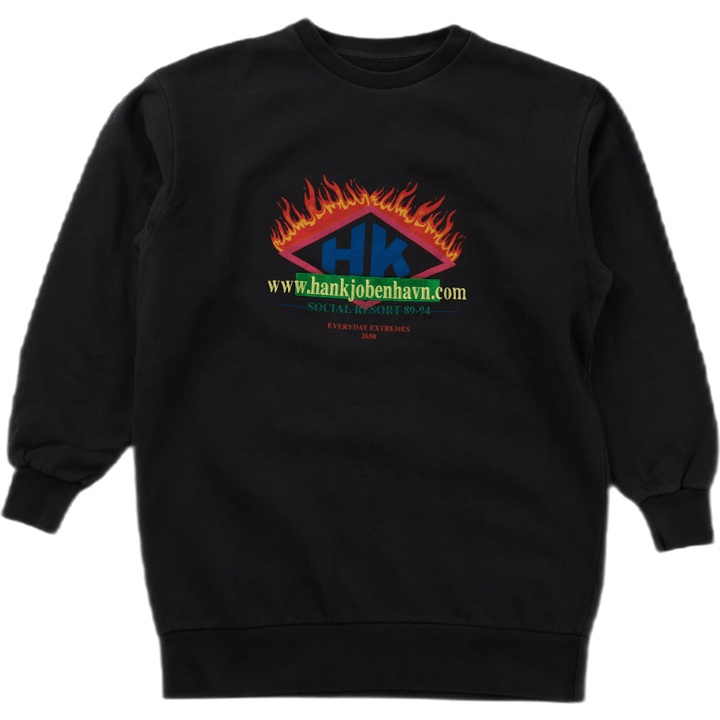 Relaxed Crew Faded Black