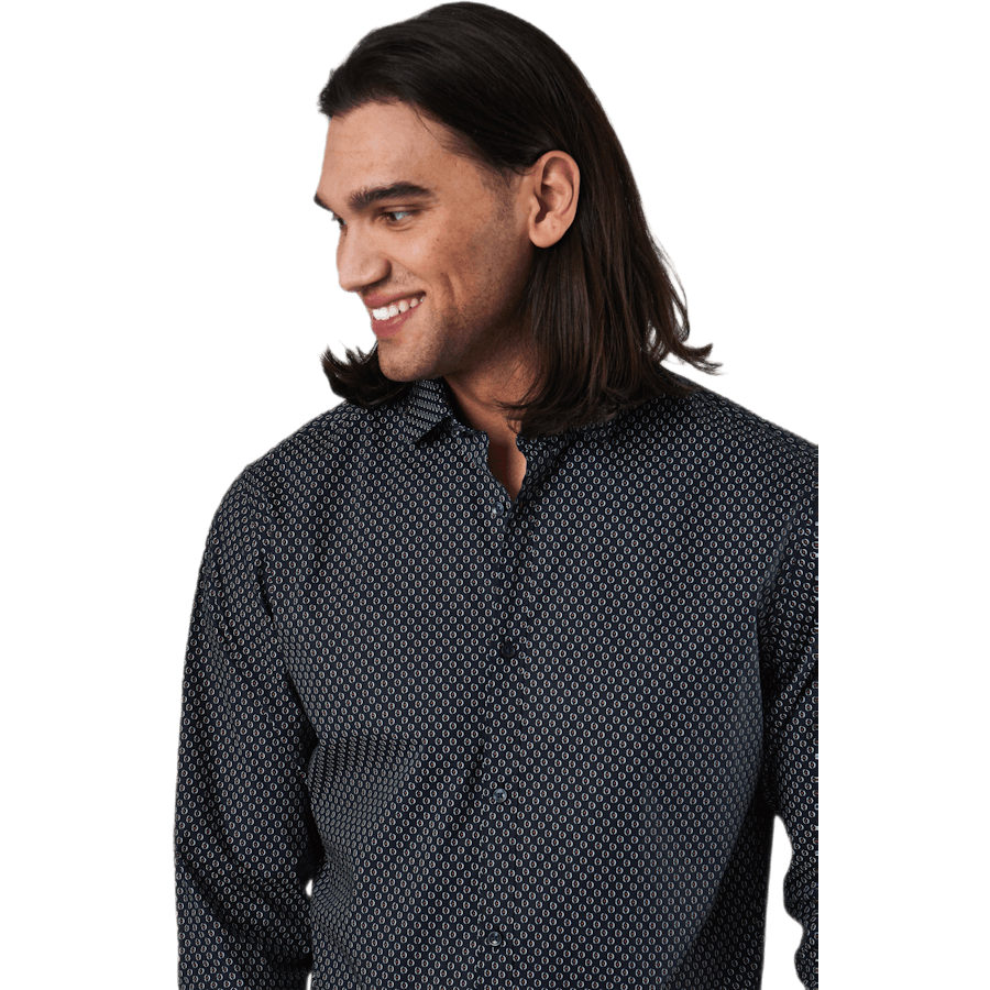 Blackpool Stretch-skjorte L/s Mecca Orange