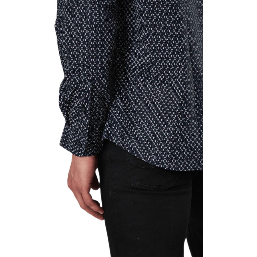 Blackpool Stretch-skjorte L/s Mecca Orange