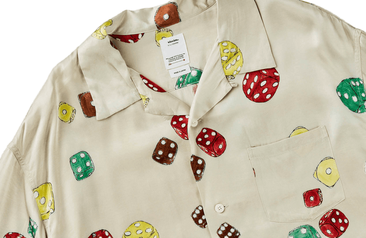 Wallis Shirt S/s Dice White