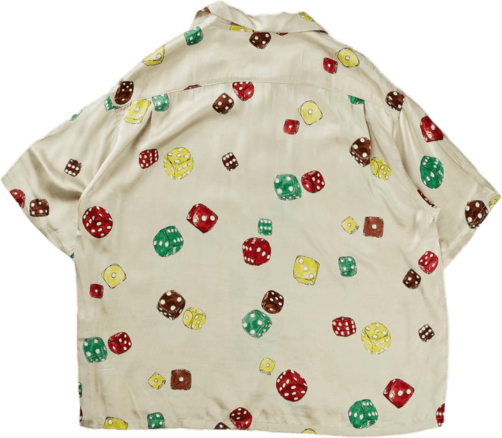 Wallis Shirt S/s Dice White