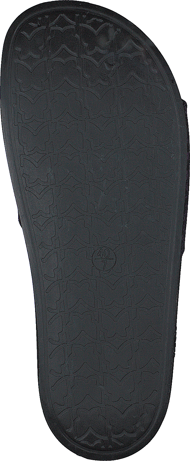 Sandales de douche Papillon PVC Noir