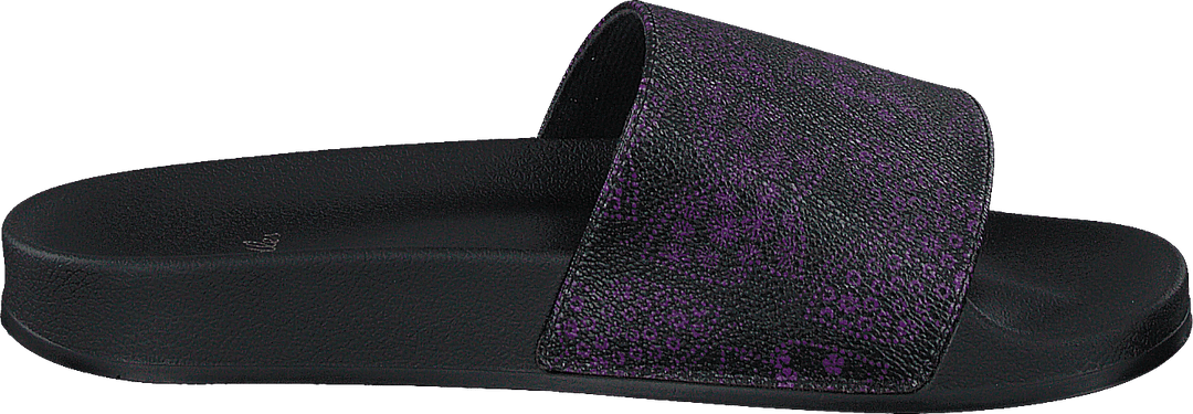 Sandales de douche Papillon PVC Noir