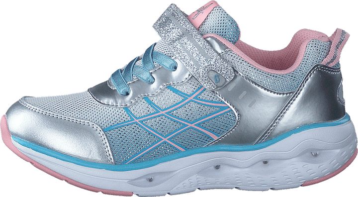 Ensemble en velours argent/rose