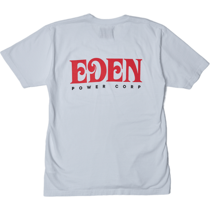 Eden Recycled Short Sleeve Weiß / Rot