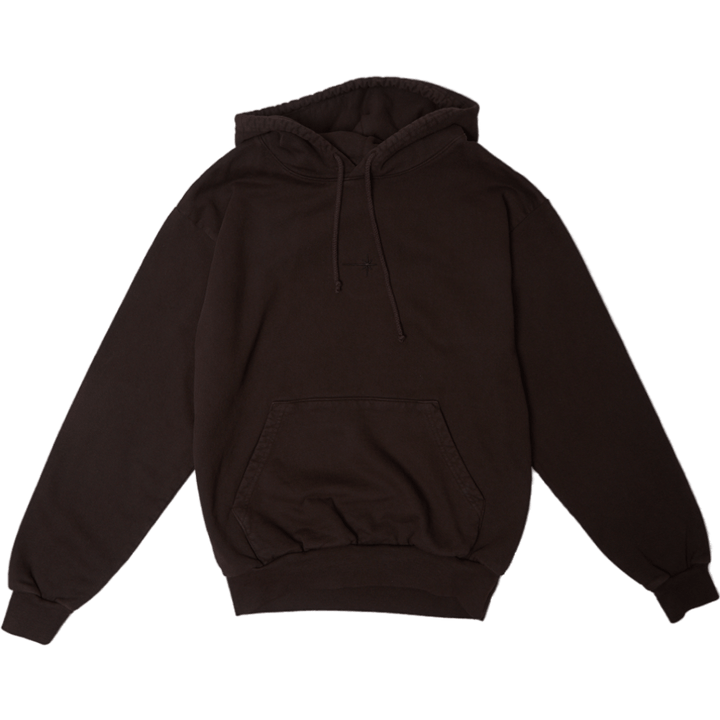 Shining Star Hoodie Recycled H Braun / Schwarz