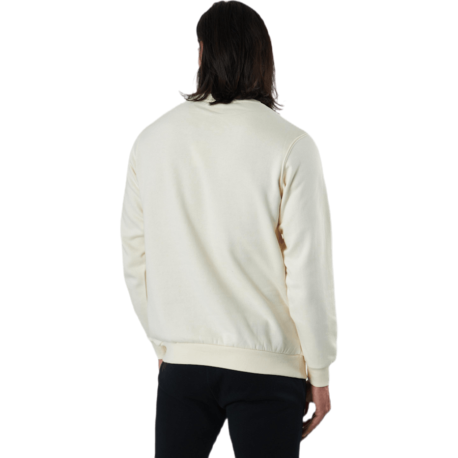 Dacota sweater med rund hals hvid